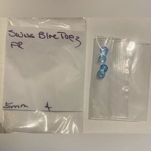Swiss blue topaz